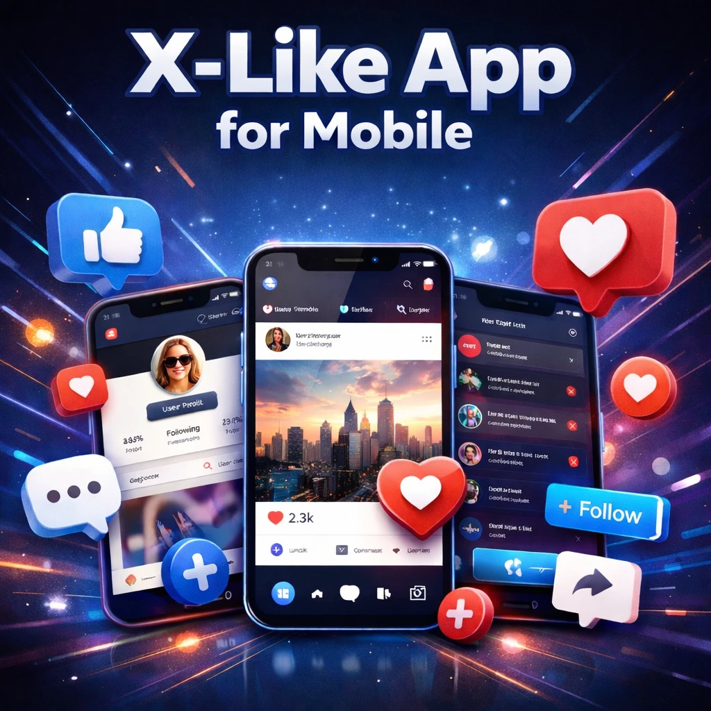 X-Like App for Mobile