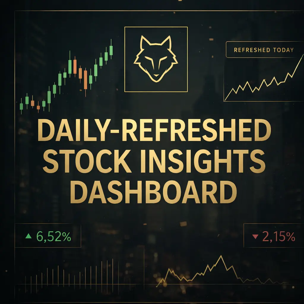 Daily Stocks Dashboard