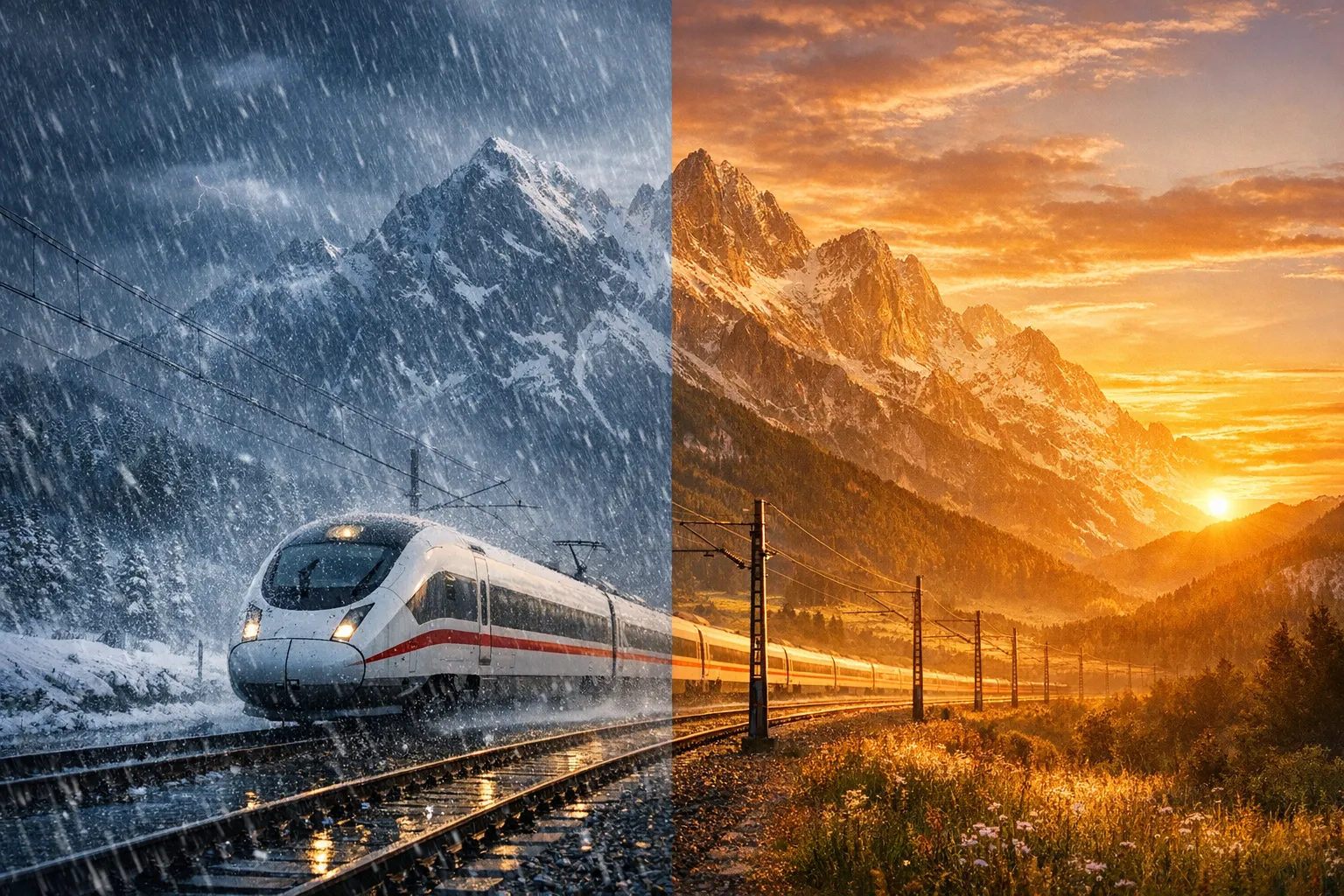 Train Weather Transition